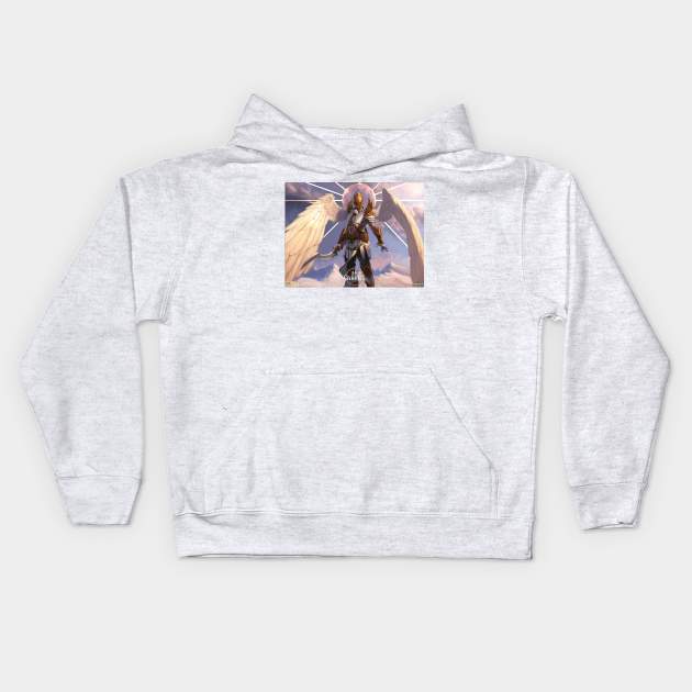 St Gabriel - Almighty Legends Kids Hoodie by Toytally Rad Creations